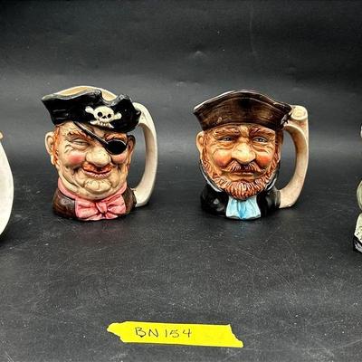 BN154 70’s Toby character large mug collection (4)