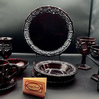 BN206 Avon 1876 Cape Cod Collection Setting For 4 (set A)