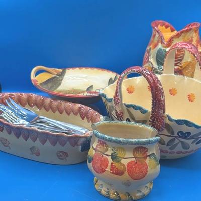 BN160 Oven Proof Serving Dish And Flatware