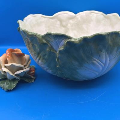 BN183 Cabbage Leaf Bowl