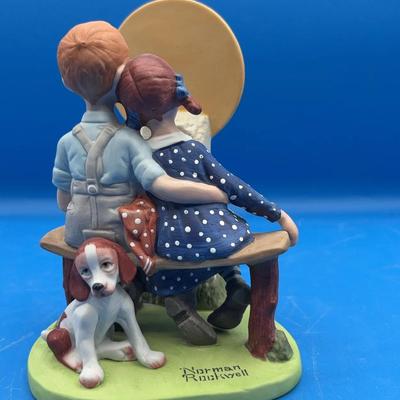 BN321 Young Love By Norman Rockwell 
