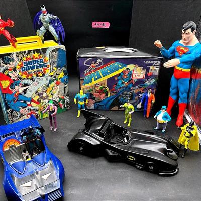 BN460 1980’s Era Superheroes From Kenner/DC Comics