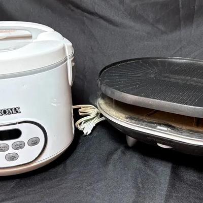 BN936 Aroma Rice Cooker And Raclette Grill