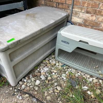 BN912 Outdoor Backyard Storage Bins!!