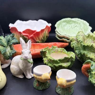 BN461 Spring Dishes - Bunnies & Chicks