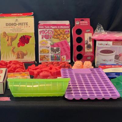 BN409 Silicone Baking Molds & More!!
