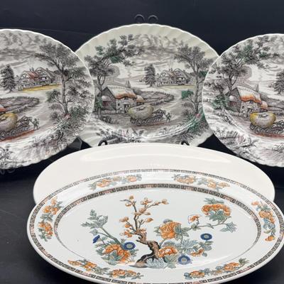 BN432 Yorkshire Genuine Hand Engraved Ironstone 