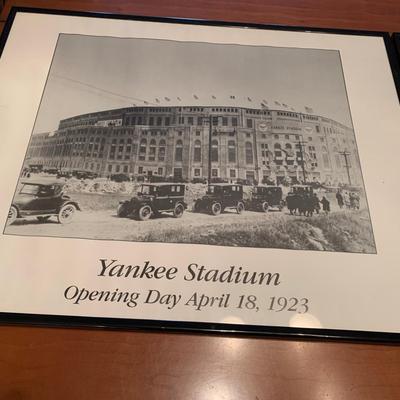 Ebbets field and Yankee stadium ea 20w16h
