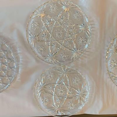 4 crystal platers. 13.5w, 10,w,11w,11.5w