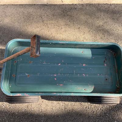 Small Green wagon
