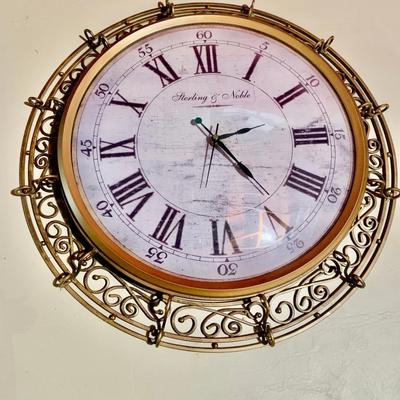 Sterling and Noble clock