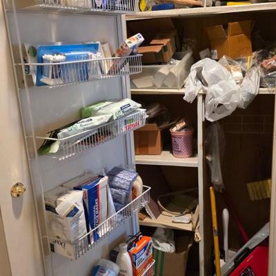 Household cleaners, tools, lots to find here