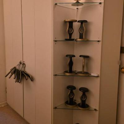 Vintage Wooden hangers and hat stands