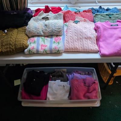 Ladies name brand sweaters