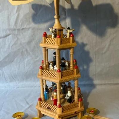 Wooden Christmas Windmill (MBR2)
