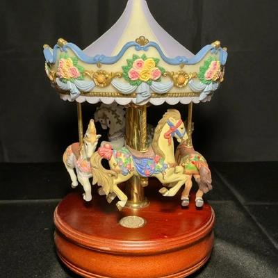The Four Seasons Limited Edition Porcelain Carousel (13 Inch)