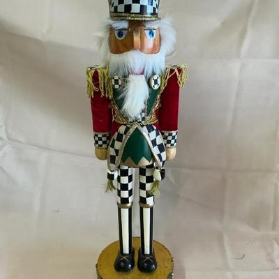 MacKenzie-Childs Santa Nutcracker 