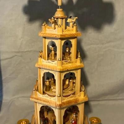 German Weihnachts Pyramide 23.25"h