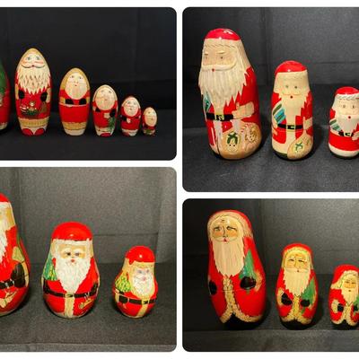 Santa Matryoshka Doll Collection - Incomplete (FR20)