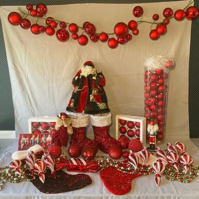 Classic Red Christmas Decor