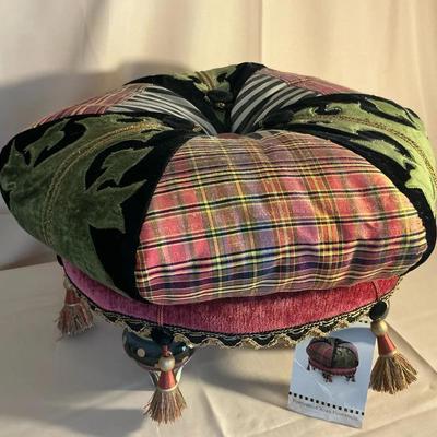 MacKenzie-Childs Portobello Road Footstool 