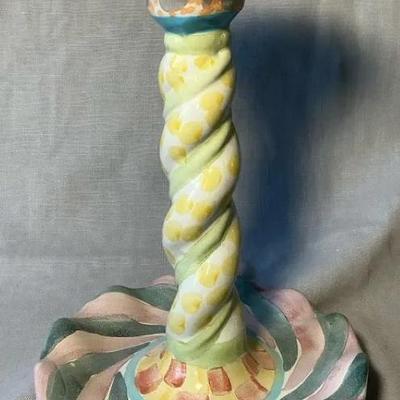 MacKenzie Childs Cayuga Candlestick