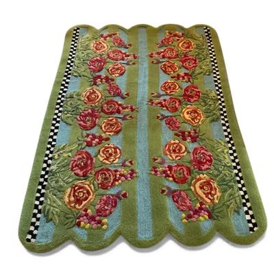 MacKenzie-Childs “Flower Market” Area Rug (6 Ft x 4 Ft)