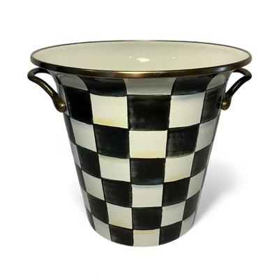 MacKenzie-Childs Courtly Check Enamel Wine Cooler (8 Inch) (MBR108)