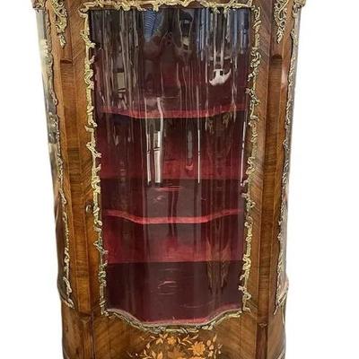 ANTIQUE FRENCH LOUIS XVI DISPLAY VITRINE BIJOUTERIE