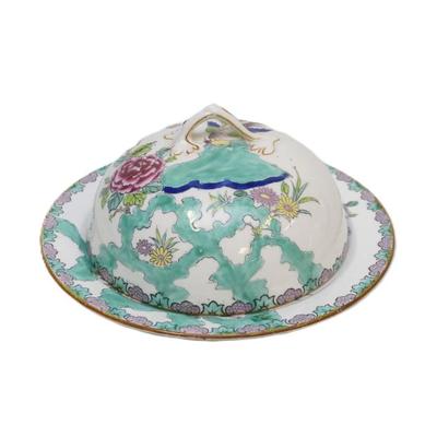 Sale Photo Thumbnail #57: CROWN STAFFORDSHIRE ROCK BIRD COVERED BUTTER