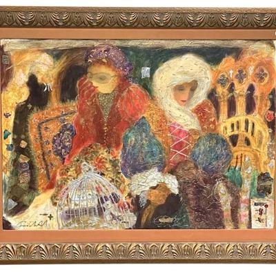 Sale Photo Thumbnail #72: ROY FAIRCHILD MURANO MEMORIES II HAND EMBELLISHED SERIGRAPH