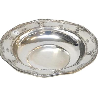 Sale Photo Thumbnail #10: WALLACE STERLING SILVER ROSE POINT BOWL