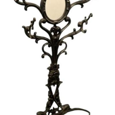 Sale Photo Thumbnail #70: ANTIQUE CAST IRON HALL TREE