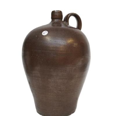 Sale Photo Thumbnail #29: LARGE ANTIQUE SALT GLAZED JUG