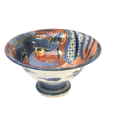 Sale Photo Thumbnail #119: MEIJI PERIOD JAPANESE IMARI PHOENIX BOWL