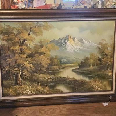 Sale Photo Thumbnail #15: Vintage painting