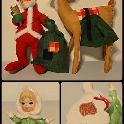 Vintage Annalee & Ledton Christmas