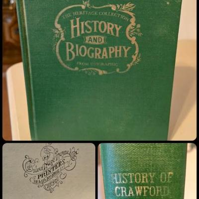 1978 History of Crawford & Clark Co. Illinois
