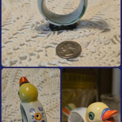 Vintage Japan napkin ring
