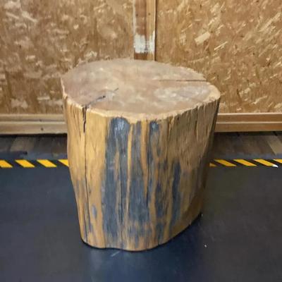 Tree Trunk Side Table/Stool