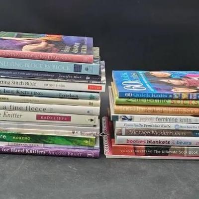 (24) Knitting Books