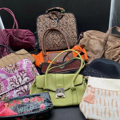 (13)Handbags, Including Vera Bradley Travel Bag