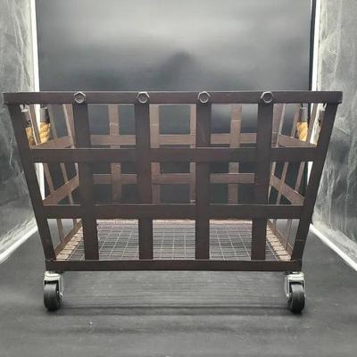 Metal Cart with Wheels