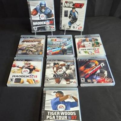 (9) Playstation 3 Sports Games