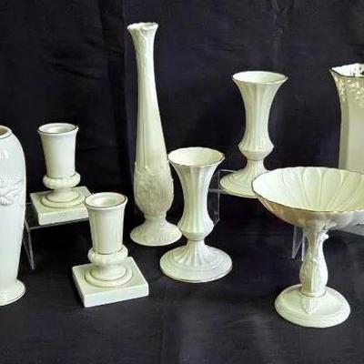 Lenox Vases and Candlestick Sets