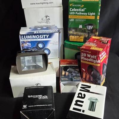 Assorted Outdoor Landscape Lights