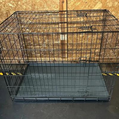 XL Metal Dog Crate
