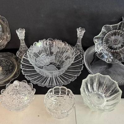 ST527 - Clear Glass “Fancy” Mixed Group