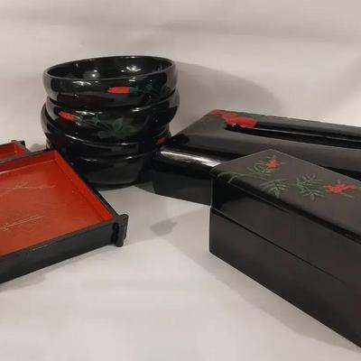 ST226 - Black Lacquerware 
