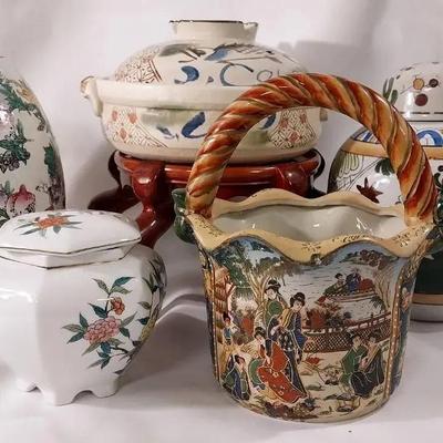 ST229 - Asian Porcelain And Earthen Ware